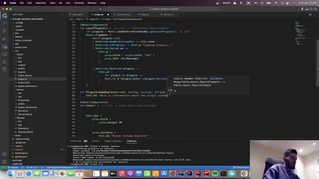 Pulumi Schema Explorer in F# - Part 1 смотреть онлайн