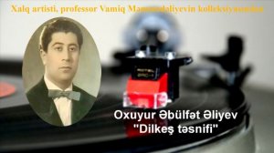 Əbülfət Əliyev - Dilkeş təsnifi