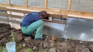 Наконец продолжаю стройку // Чем зашить цоколь каркасника