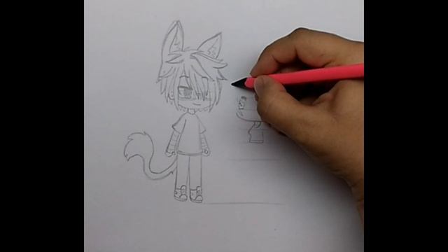 Как нарисовать персонажей из игры Gacha life // How to draw gacha life character // gacha // гача