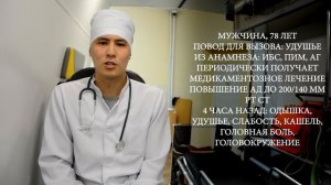 Алгоритм оказания помощи при Гипертоническом кризе, осложненном отеком легких