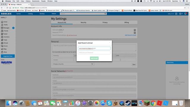 how do you add parent email on roblox смотреть онлайн