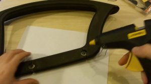 Термопистолет ( клеевой пистолет). Пробуем клеить.