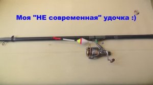 Моя _НЕ современная_ поплавочная удочка с дальним забросом для ловли амура и карпа. Рыбалка
