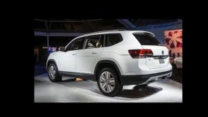 Amazing!!! Volkswagen Atlas Three Row Crossover 2018 In Here