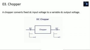 What Is Cycloconverter, Chopper, Controlled & Uncontrolled Rectifier, AC Voltage Controller