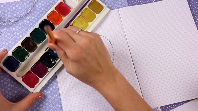ЗИМНИЕ ИДЕИ для ЛД Часть 15! Оформление личного дневника в клеточку