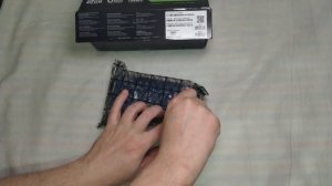 Видеокарта ASUS NVIDIA GeForce GT 1030, GT1030-SL-2G-BRK, 2ГБ, GDDR5, Low Profile, Ret, unboxing