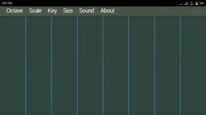 How to create melody music for meditation with ETHERPAD android application🎵🎼.