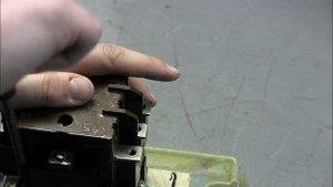 ревизия магнитного контактора+замена катушки