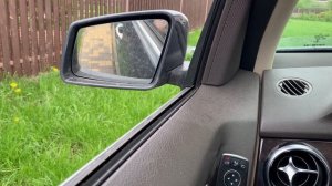 Mercedes GLK. Комфортное управление зеркалами