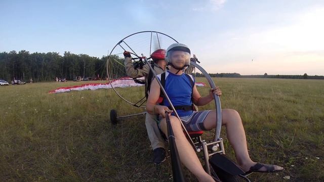 Параплан в Челябинске. Полёты июль 2018 смотреть онлайн