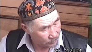 Игра на домбре,казахская песня.Сыздыков Касен 2004