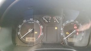 Запуск шкода октавия тур в мороз!