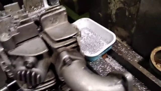 #33-ремонт головки блока, стачиваю радиаторные ребра смотреть онлайн