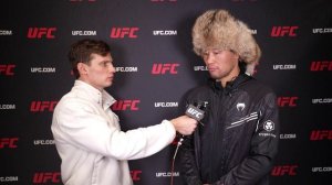 UFC 296: Шавкат Рахмонов - Интервью после боя