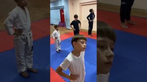 Секция косики каратэ Дворца детского и юношеского творчества г. Донецка. Группы новичков 2023.