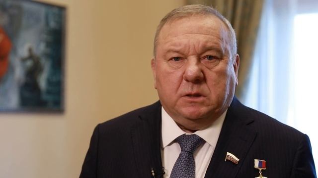 Поздравление Владимира Шаманова с Днём Победы смотреть онлайн