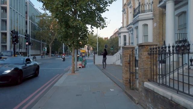 London Walk of FULHAM & CHELSEA during Golden Hour, New King’s Road & King’s Road смотреть онлайн