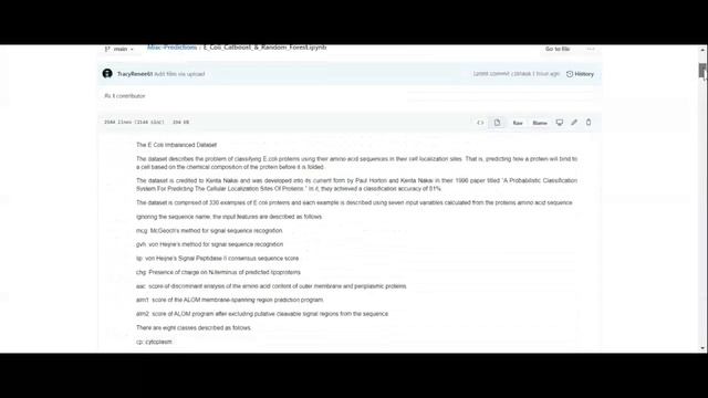 Solution to E.Coli imbalanced dataset using CatBoost and Random Forest смотреть онлайн
