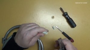 Ремонт шланга для душа, как починить шланг
