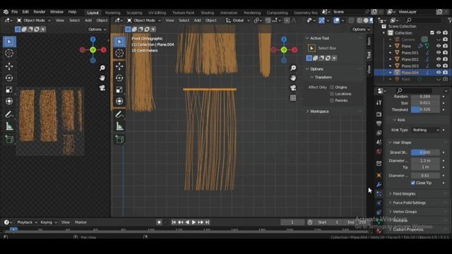 Creating Hair Cards in Blender Tutorial |Hair Texture maps [Materialize + Blender]