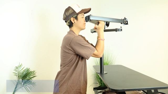 Full Motion Triple Monitor Desk Mount | MI-753XL (Installation) смотреть онлайн