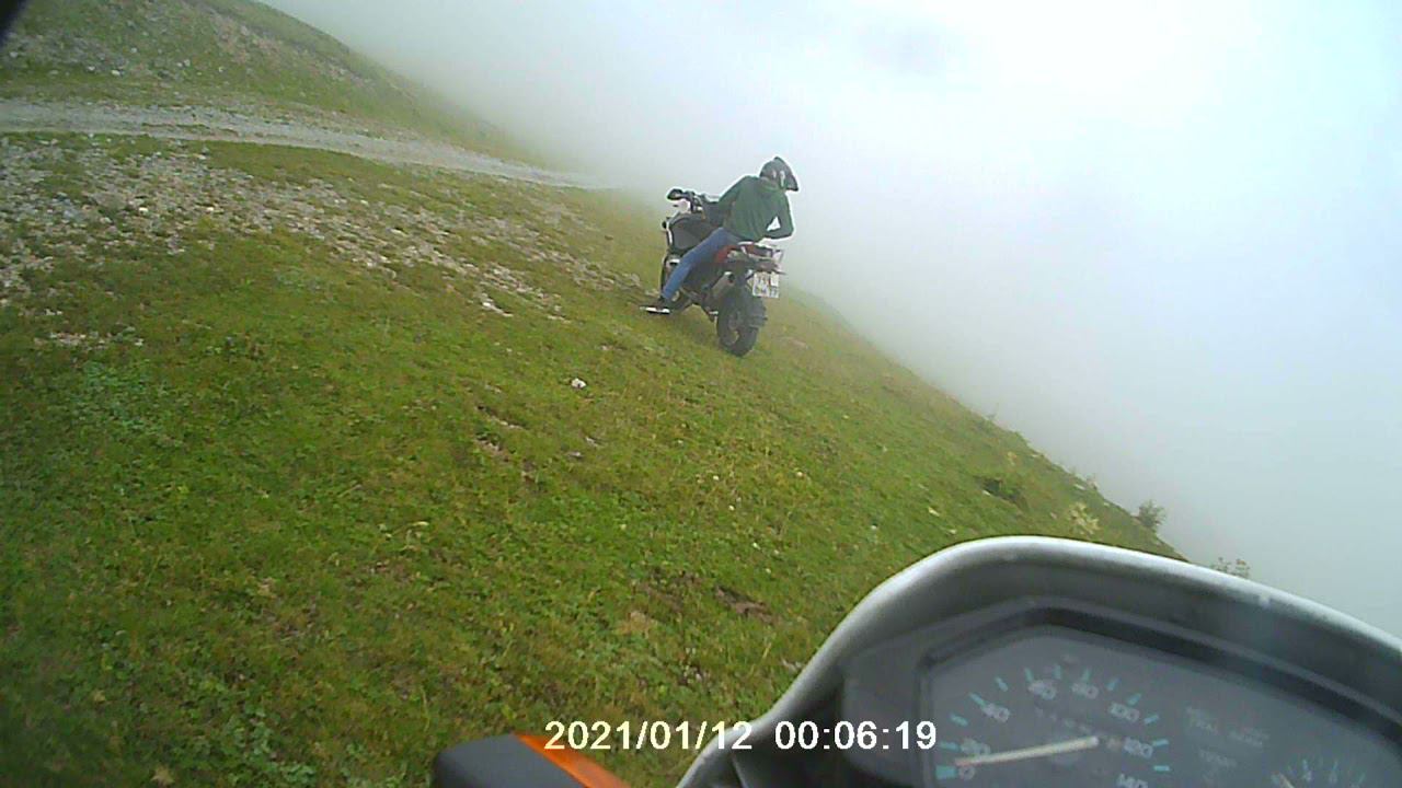 Honda AX 1 в горах на высоте 2500м смотреть онлайн