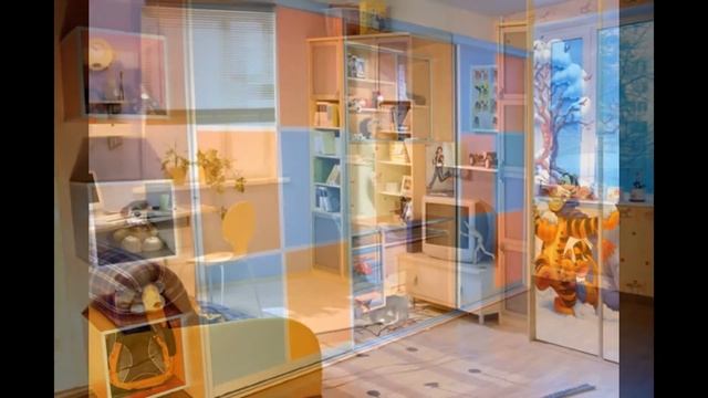 Шкафы купе в детскую комнату для мальчика