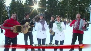 Oesch's die Dritten «Ski Twist Jodel» Mit Volldampf und Musik