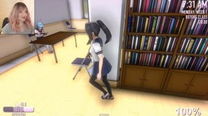 Самый фейловый призыв огненного демона в Яндере симулятор / Yandere Simulator
