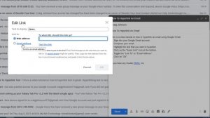 Google Gmail: How To Hyperlink An Email Address