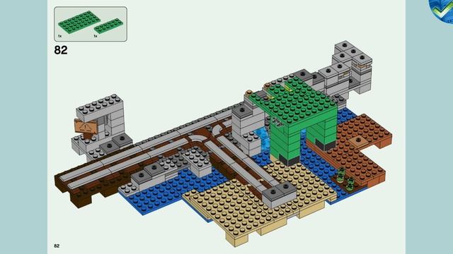 21155 The Creeper Mine LEGO® Minecraft Manual at the Brickmanuals Instruction Archive смотреть онлайн