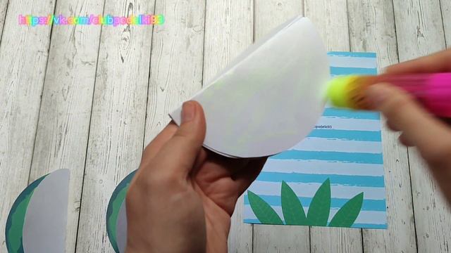 Поделка своими руками Аппликация из бумаги
