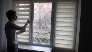 Рулонные Шторы ДЕНЬ - НОЧЬ Зебра