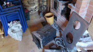 Ремонт печи .