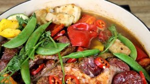 Тушеная говядина с овощами | ПП без добавления воды и масла