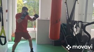 Тренировка по боксу. Работа с грушей. Подробно в описании
