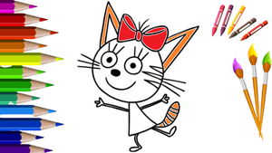 Как нарисовать Карамельку из мультфильма. Рисуем шаг за шагом