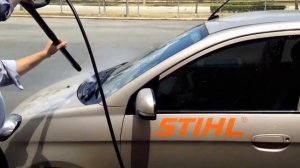 Мойка высокого давления STIHL RE 88: использование роторной насадки