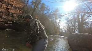 Winter Fly Fishing for Trophy Trout in Helen Georgia