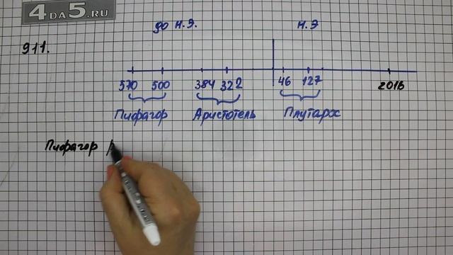 Упражнение 21 Часть 2 (Задание 911) – Математика 6 класс – Виленкин Н.Я. смотреть онлайн