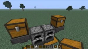 Туториал:Как сделать полу автоматическую печку в Minecraft