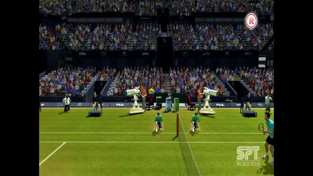 Virtua Tennis 2009 Tommy Haas Vs Roger Federer Very Hard Muito Dificil смотреть онлайн