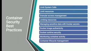 Docker Container Security Best Practices