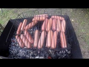 Сосиски на мангале