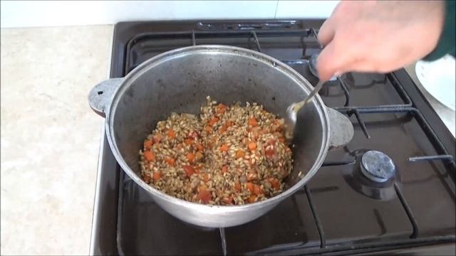 Жареная перловка по ТУРЕЦКИ с пользой для здоровья! Нормализуем давление и улучшаем пищеварение смотреть онлайн