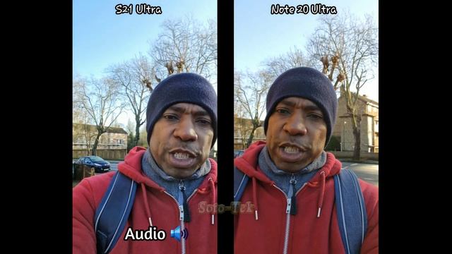 Galaxy S21 Ultra vs Galaxy Note 20 Ultra Camera Test. смотреть онлайн