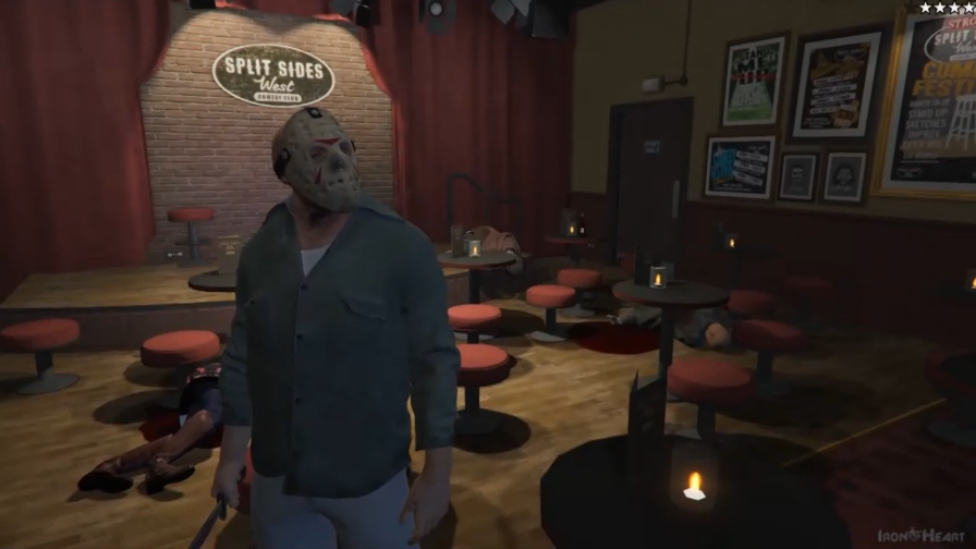 МАНЬЯК-УБИЙЦА JASON VOORHEES / ДЖЕЙСОН ВУРХИЗ | "ПЯТНИЦА, 13-е" ► GTA V Mods (60 fps)