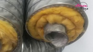 Гибкий утепленный воздуховод для систем рециркуляции воздуха